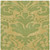 Caspari Paper Linen Beverage Napkins, Palazzo in Moss Green - 2 Packs (7968C)