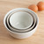 Now Designs Nesting Prep Bowls, Matte White - Set of 3 (L153002)