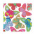 Caspari Paper Luncheon Napkins, Butterflies Bright - 2 Pack (9062L)