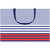 Caspari Gift Bag, Breton Stripe - Medium (10041B5)