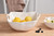 Pampa Bay Ivy Melamine Large Bowl, White (IVY2606)