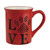 Enesco Our Name is Mud Coffee Mug, Pet Love Rhinestone (6011197)