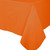 Caspari Paper Linen Solid Table Cover, Tangerine (114TCL)