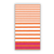 Caspari Paper Guest Towel Napkins, Breton Stripe (Coral & Fuchsia) - 2 Packs (17371G)