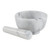 RSVP International Marble Mortar & Pestle, White (MOR 2)