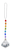 Ganz Ornament, Diamond - Skinny Rainbow String (ACRY-723D)