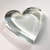 Blenko Paperweight, Heart Crystal - Clear (9002P00101)