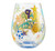 Enesco Lolita Stemless Wine Glass, Happy Retirement (6006303)