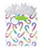 The Gift Wrap Company Small Truffle Gift Bag, Rainbow Canes (4775-41)