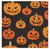 Design Imports EcoVinyl Tablecloth: Jack-o-lanterns - 60" Round (755595C)