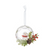 Ganz Krystal Snowglobe Ornament, Snowman (KK649)