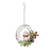 Ganz Krystal Snowglobe Ornament, Snowman (KK649)