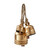 TAG Classic Artisan-Made Bell Set, Antique Gold (G15475)