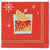 Now Designs Cocktail Napkins, Spirits Bright - Set of 4 (JNP1137D)