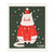 Now Designs Swedish Sponge Dishcloth, Festive Feline (2000220)