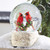 RAZ Imports Musical Water Globe, Cardinal - 6.5" (3940512)