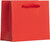 Jillson & Roberts Gift Bag, Red  Matte - Tiny (TT909)