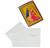 Caspari Boxed Christmas Cards, Adoration Of An Angel - 16 Small Cards (103106)
