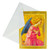 Caspari Boxed Christmas Cards, Adoration Of An Angel - 16 Small Cards (103106)