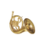 Raz Imports Ornament, Gold Instrument - Horn (4316163B)