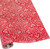 Caspari 8' Continuous Gift Wrap Roll, Annika Red & White (100371RC)