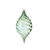 Raz Imports Ornament, Green Ellipse - 5" (4324513B)