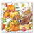 Michel Design Works Paper Luncheon Napkins, Pumpkin Prize - 2 Packs (817374)