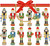 Caspari Large Gift Bag, Nutcracker Parade (9727B3)