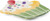 Demdaco Glass Platter, Cupcake (2020200094)