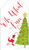 Caspari Pack of 4 Hanging Gift Tags, Twirling Santa (HT10060)