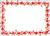 Caspari Self-Adhesive Labels, Red Berries - Pack of 12 (LTAG129)
