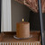 Root Timberline Pillar Candle, 3x3" Unscented Portobello (333458)