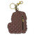 Chala Key Fob/Coin Purse, Shih Tzu - Brown (806SZB0)