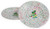 Caspari Round Paper Salad/Dessert Plates, Pop Christmas - 2 Packs (17620SP)