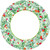 Caspari Round Paper Dinner Plates, Modern Pine - 2 Packs (17630DP)