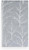 Caspari Paper Guest Towel Napkins, Winter Trees Silver & White - 2 Packs (17671G)