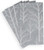 Caspari Paper Guest Towel Napkins, Winter Trees Silver & White - 2 Packs (17671G)