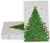 Caspari Paper Guest Towel Napkins,  Merry And Bright - 2 Packs (17610G)