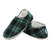 Snoozies Women's Cabin Slippers, Green & Black Plaid - Large (WPCABIN-GRNBLK)