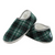 Snoozies Women's Cabin Slippers, Green & Black Plaid - Medium (WPCABIN-GRNBLK)