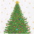 Caspari Paper Beverage Napkins, Merry And Bright - 2 Packs (17610C)