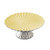 One Hundred 80 Degrees Aluminum & Enamel Cake Stand, Yellow (IN0645)