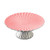 One Hundred 80 Degrees Aluminum & Enamel Cake Stand, Pink (IN0645)