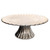 One Hundred 80 Degrees Aluminum & Enamel Cake Stand, Cream (IN0645)