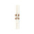 One Hundred 80 Degrees 4th of July Taper Candles, White - Set of 2 (NE0411C)