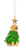 Midwest Ornament, Christmas Dog - Tree (MX187154A)