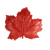 180 Degrees Ceramic Maple Leaf Dish, Red (TM0269)