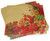 Caspari Paper Luncheon Napkins, Harvest Garland Gold, 2 Pack (17711L)