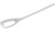 Gourmac 12" Melamine Mixing Spoon with Hole,White (3511WH)
