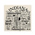 CoasterStone Square Coasters, Where Life Takes You (Indiana) - Box of 4 (SQ300-IN)